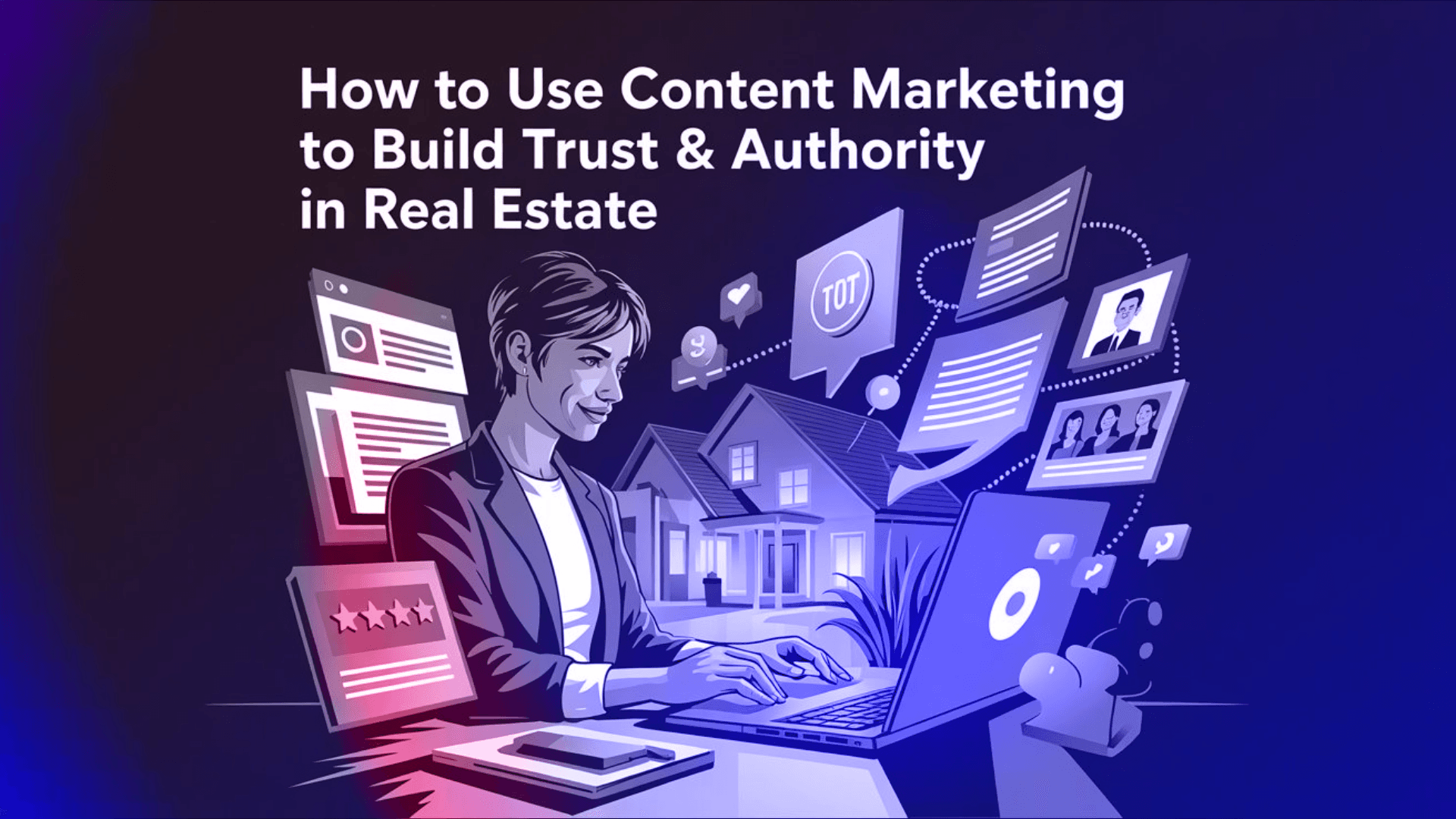 How to Use Content Marketing to Build Trust & Authority in Real Estate