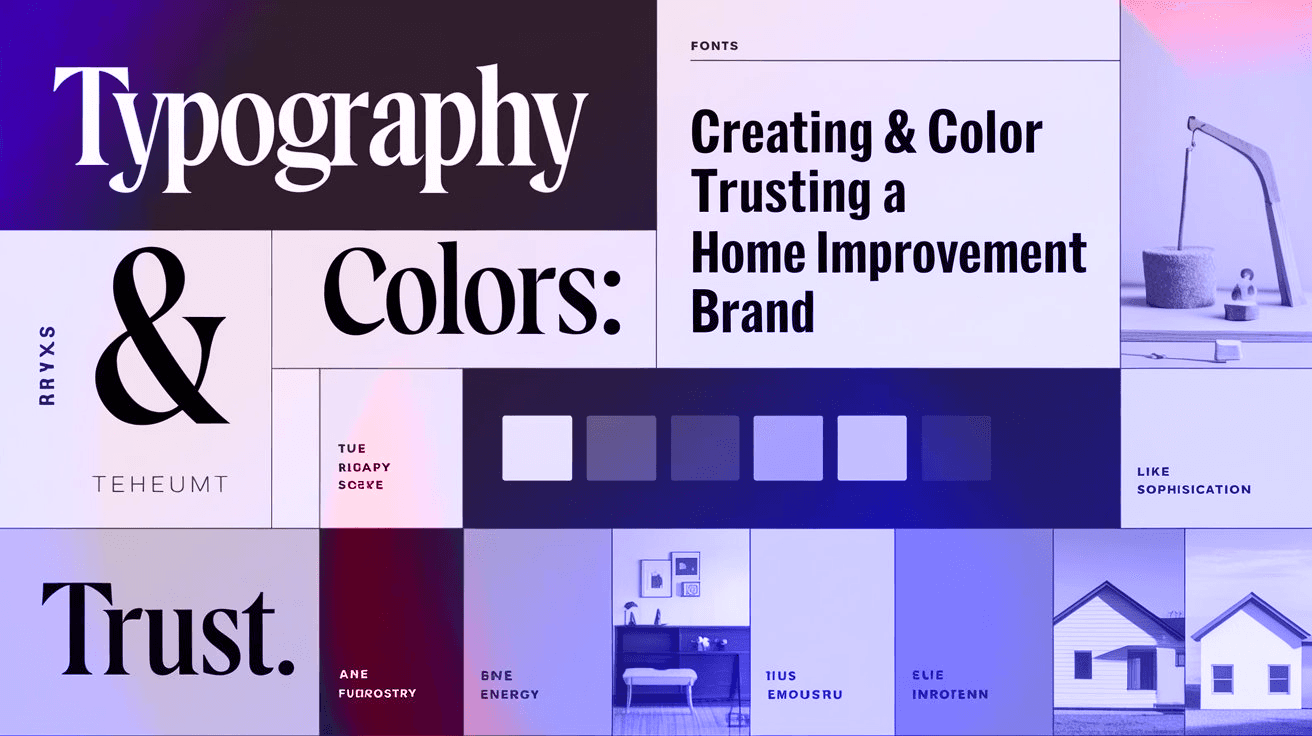 Typography & Colors: Creating a Trustworthy Home Improvement Brand
