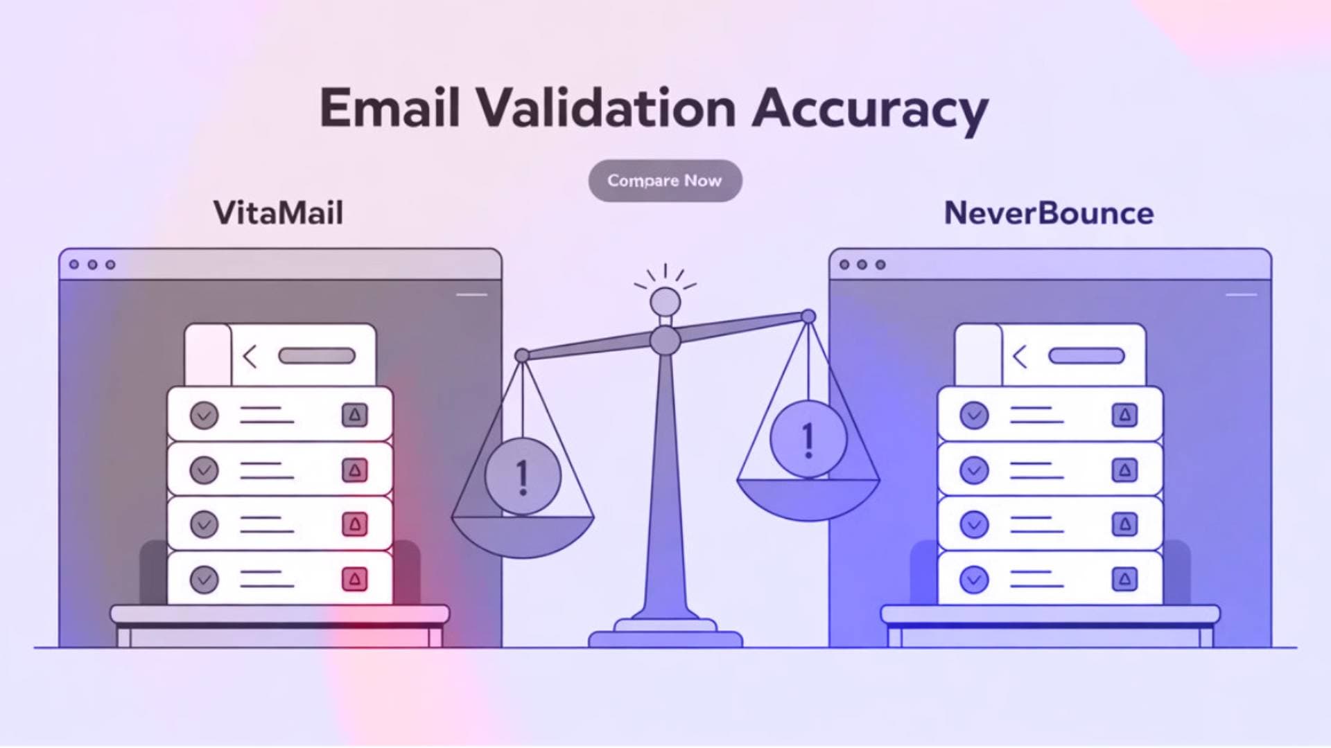 VitaMail vs. NeverBounce: A Comprehensive Email Validation Comparison
