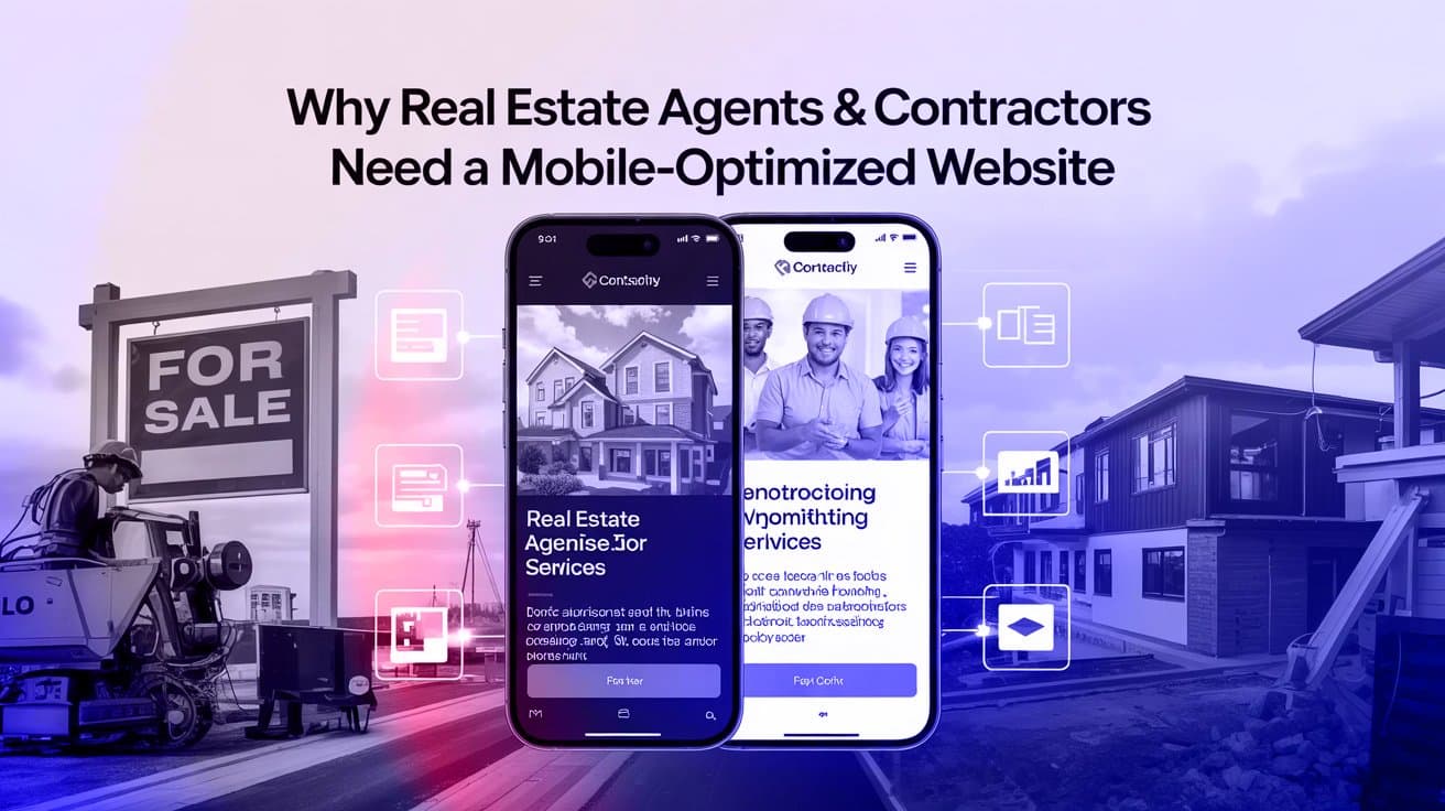 Why Real Estate Agents & Contractors Need a Mobile-Optimized Website