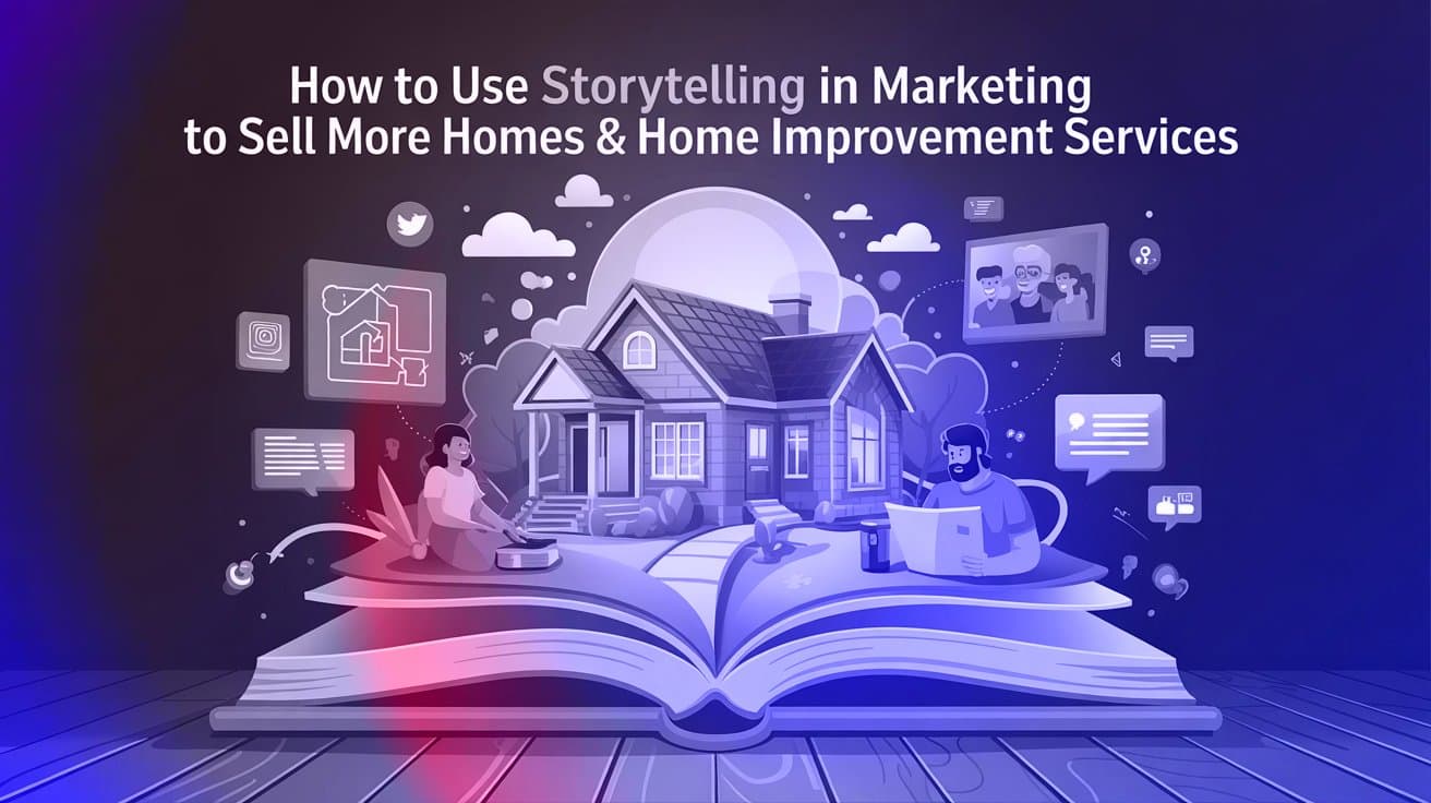 How to Use Storytelling in Marketing to Sell More Homes & Home Improvement Services