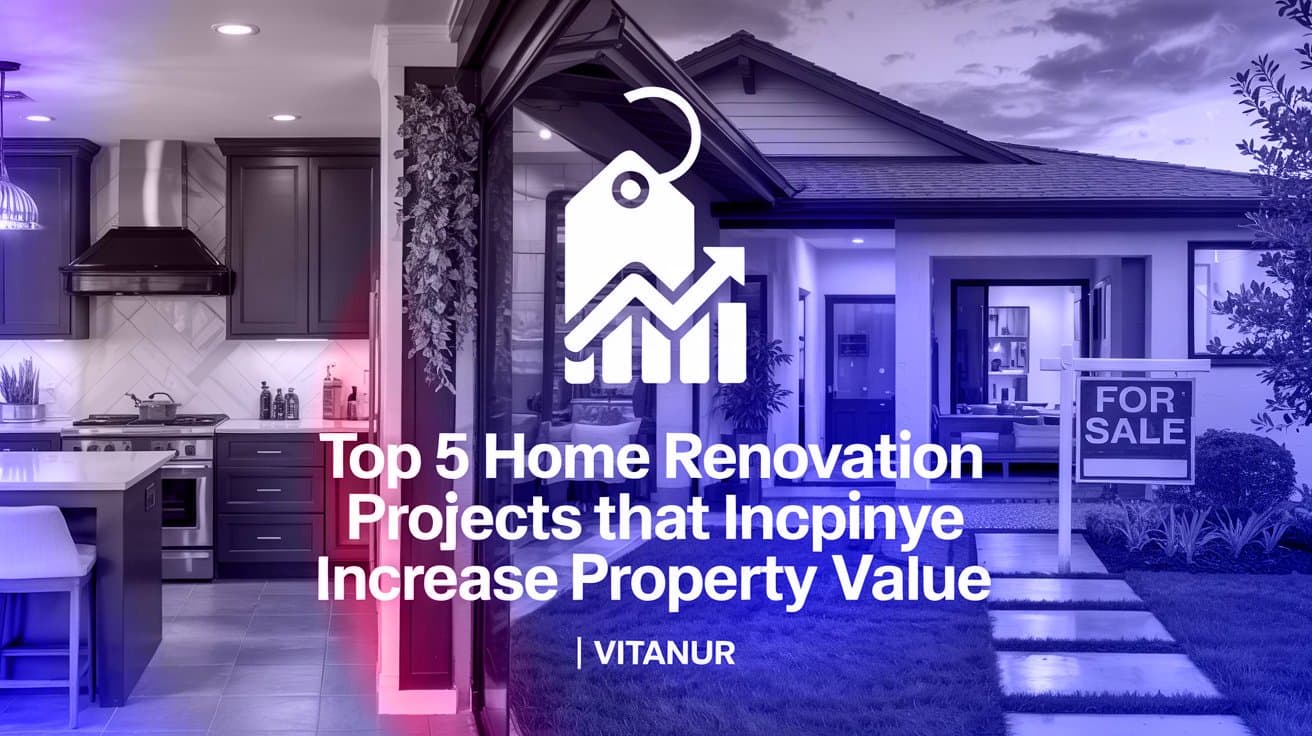 Top 5 Home Renovation Projects That Increase Property Value | Vitanur
