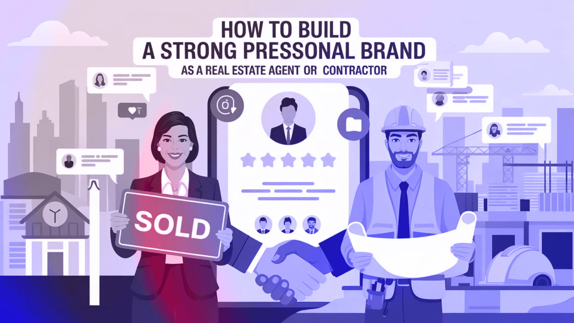 How to Build a Strong Personal Brand as a Real Estate Agent or Contractor
