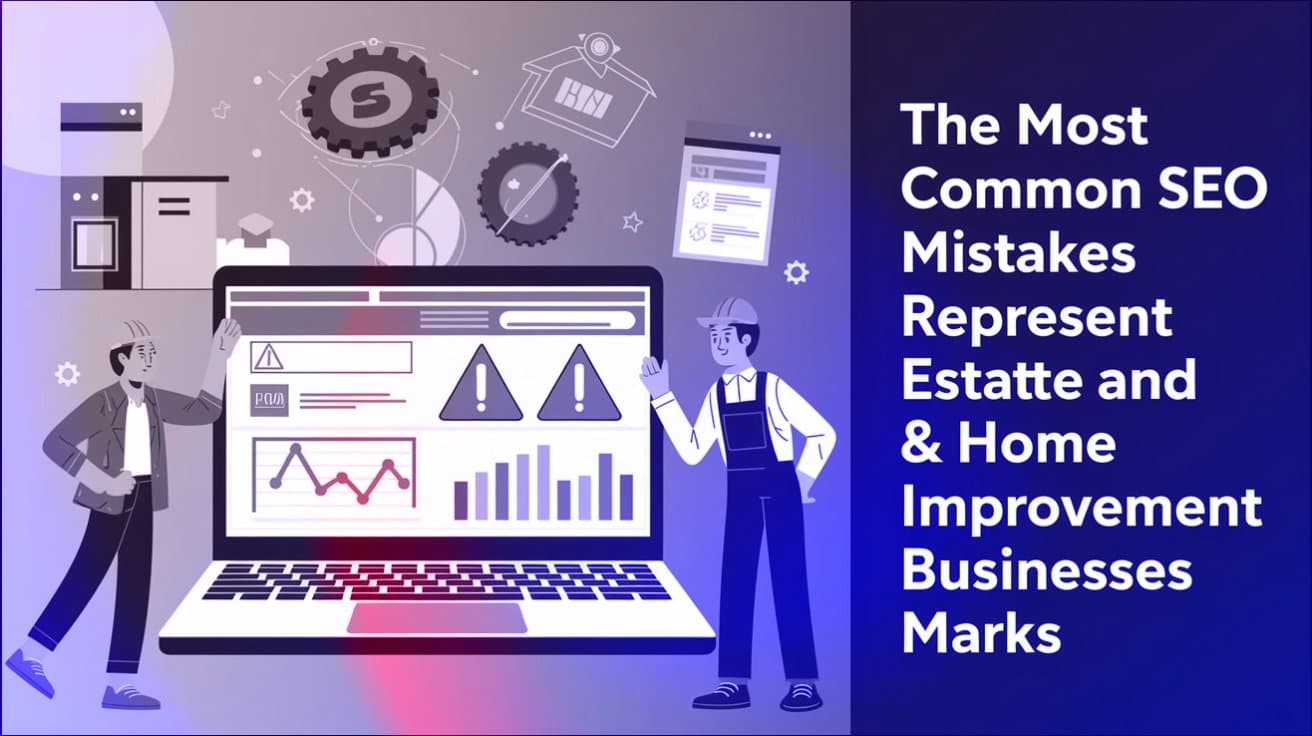 The Most Common SEO Mistakes Real Estate & Home Improvement Businesses Make
